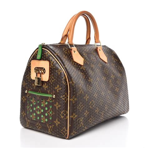 louis vuitton perforated speedy